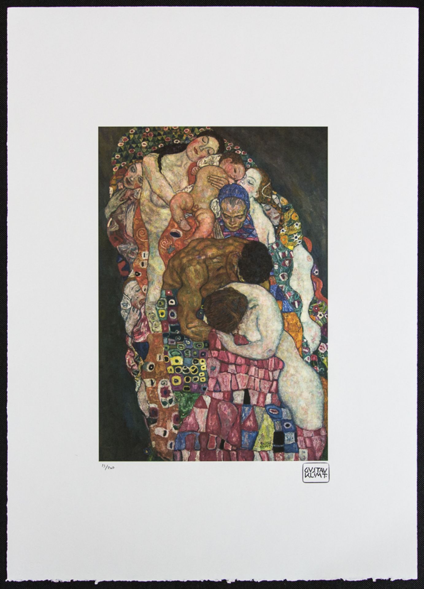 Gustav Klimt 'Death And Life' - Image 2 of 5