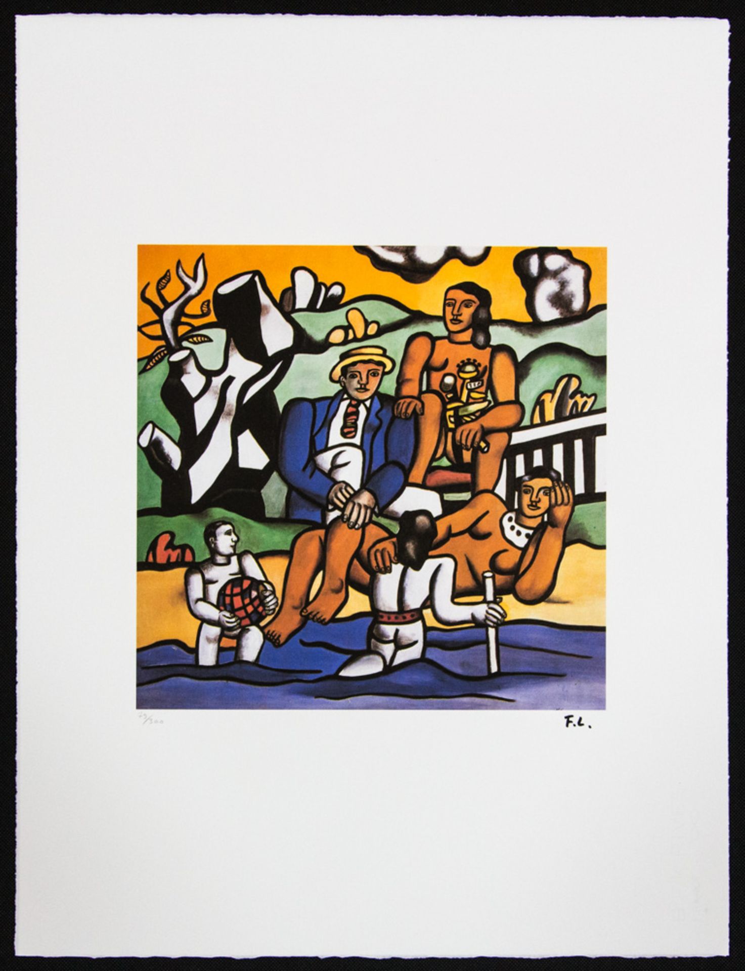 Fernand Leger 'The Outing In The Country' - Image 2 of 5