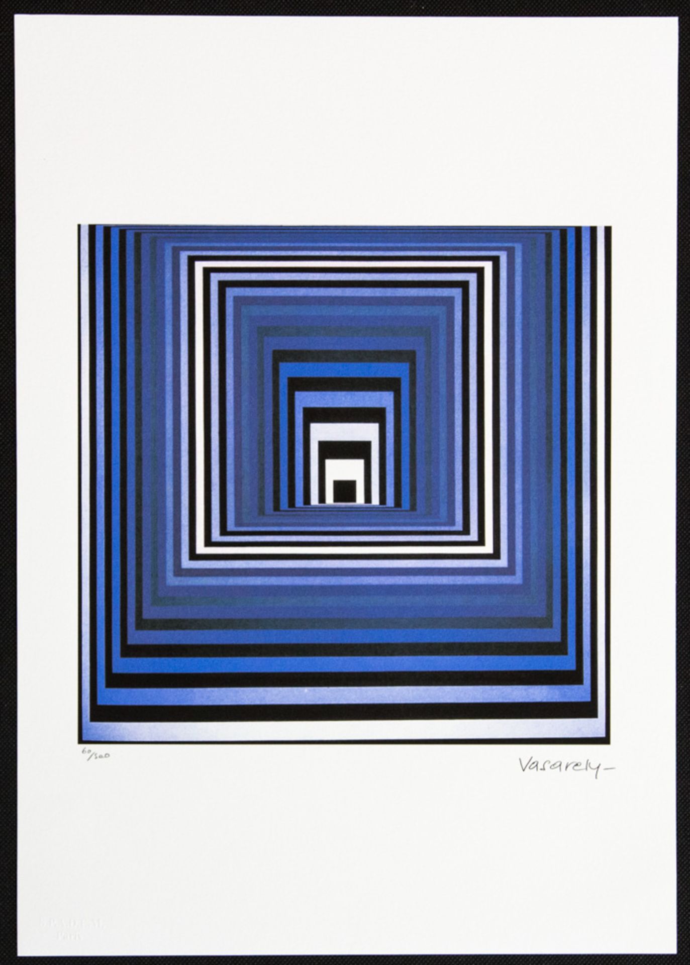 Victor Vasarely 'Vonal Ksz' - Image 2 of 5