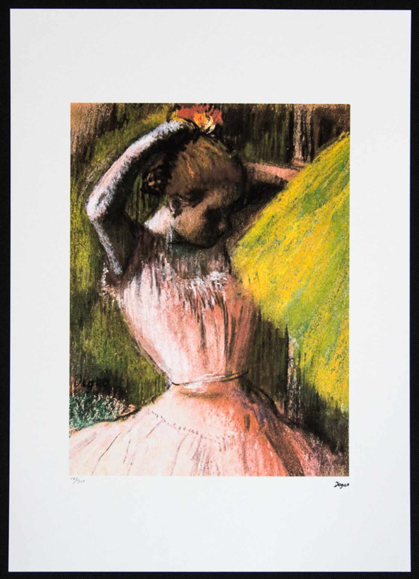 Edgar Degas 'Dancer Arranging Her Hair' - Image 2 of 5