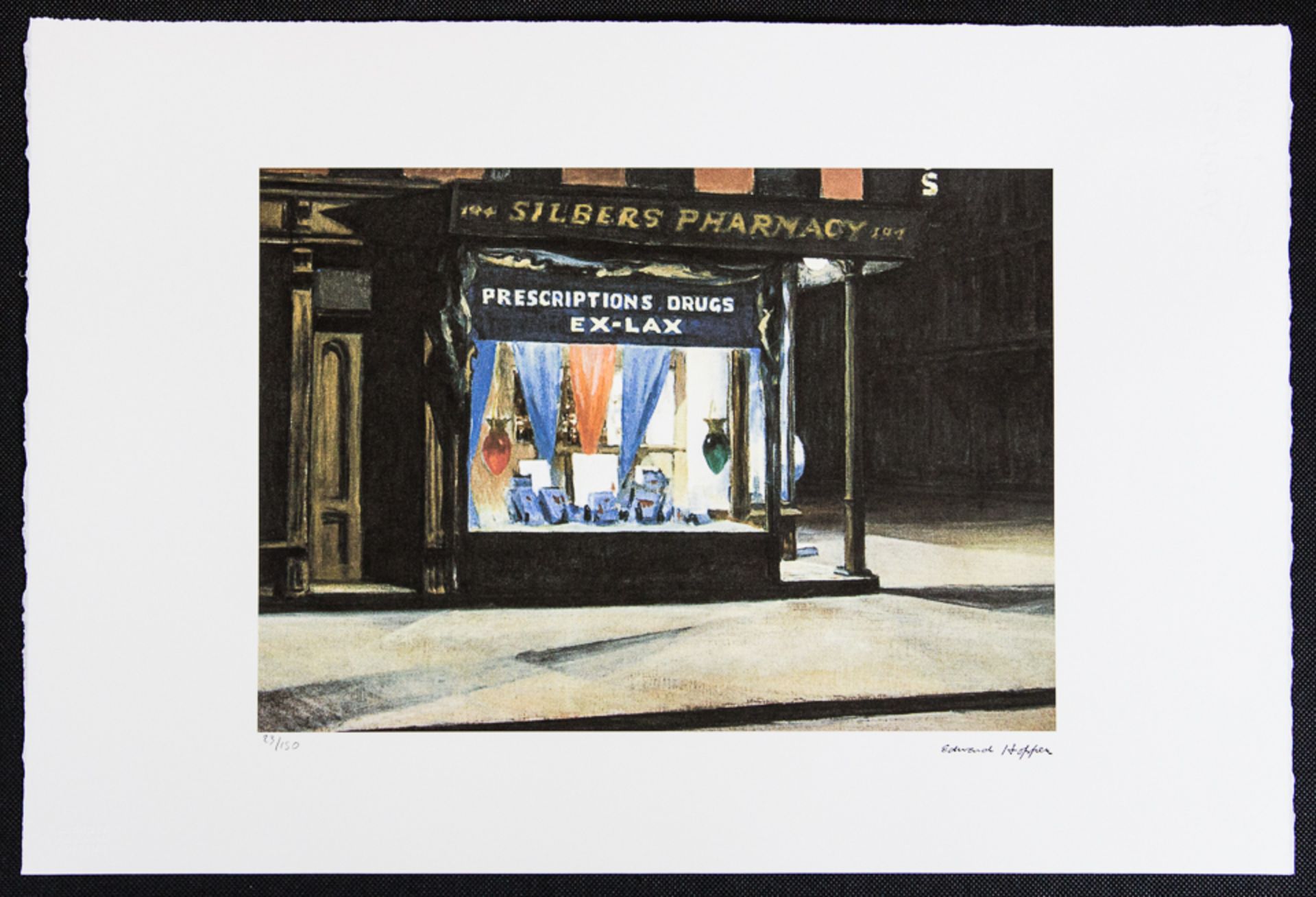 Edward Hopper 'Drug Store' - Image 2 of 5