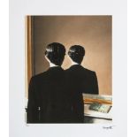 Rene Magritte 'Not To Be Reproduced Man In The Mirror'