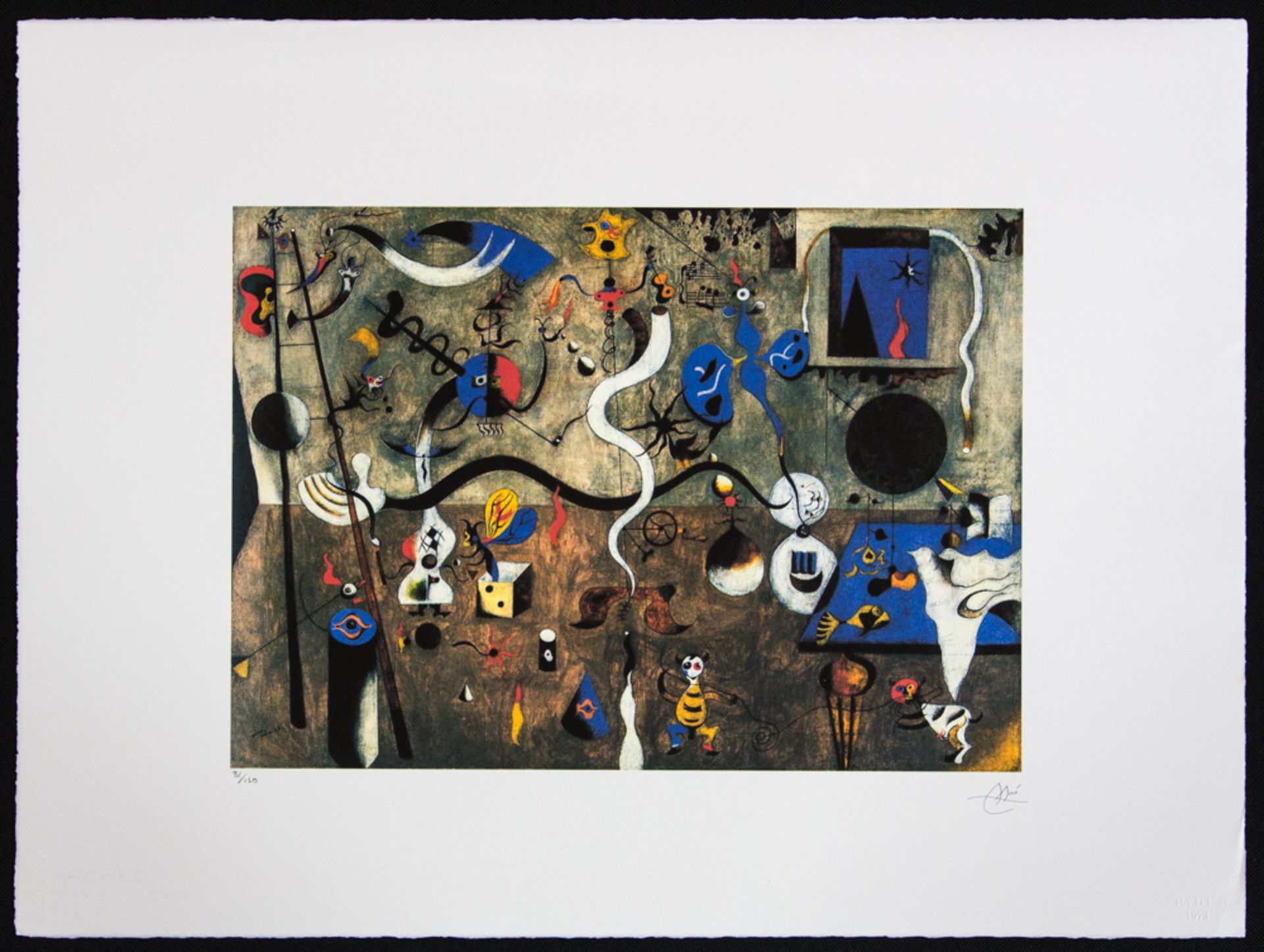 Joan Miro 'Harlequin's Carnival' - Image 2 of 7