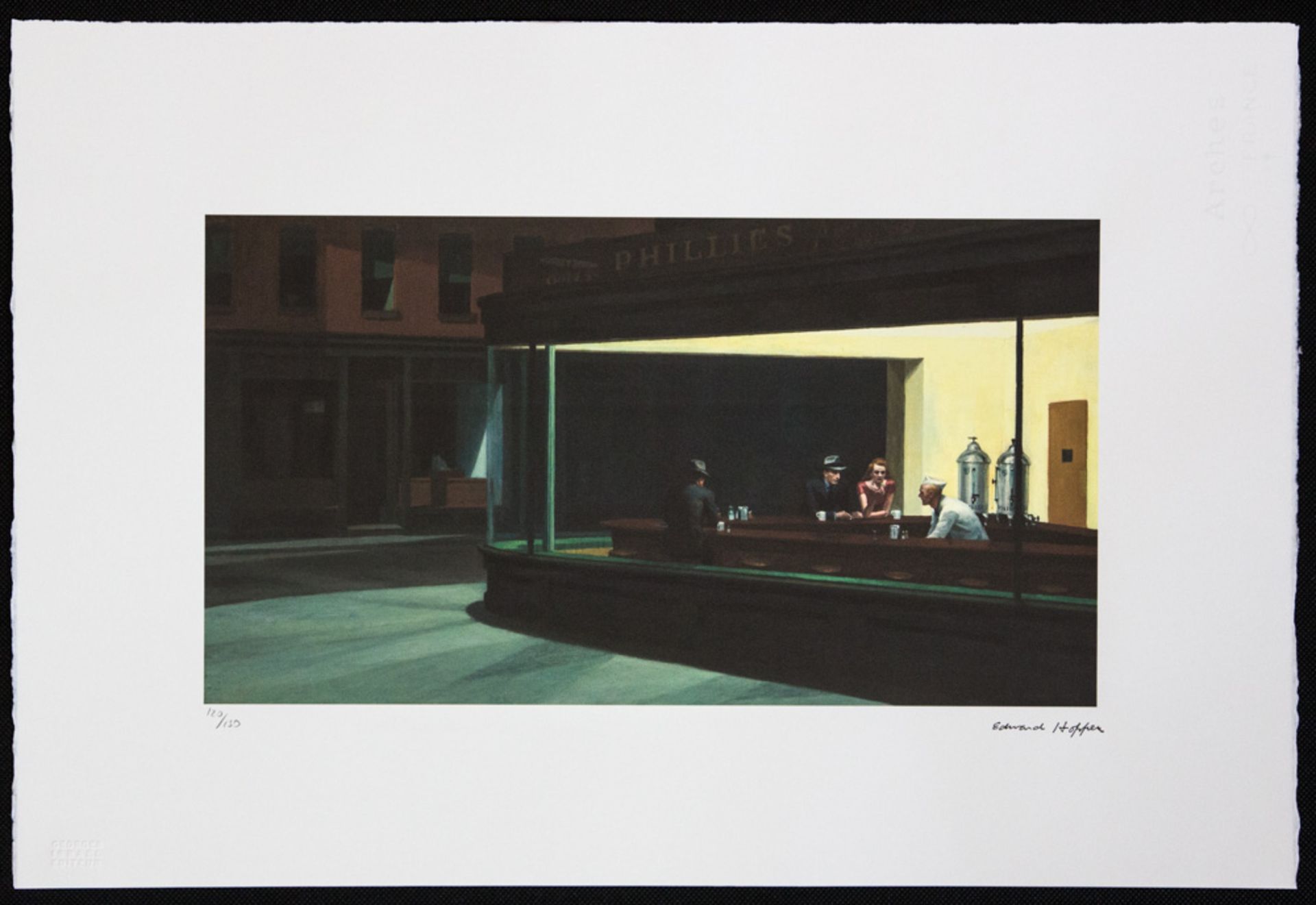 Edward Hopper 'Nighthawks' - Image 2 of 5