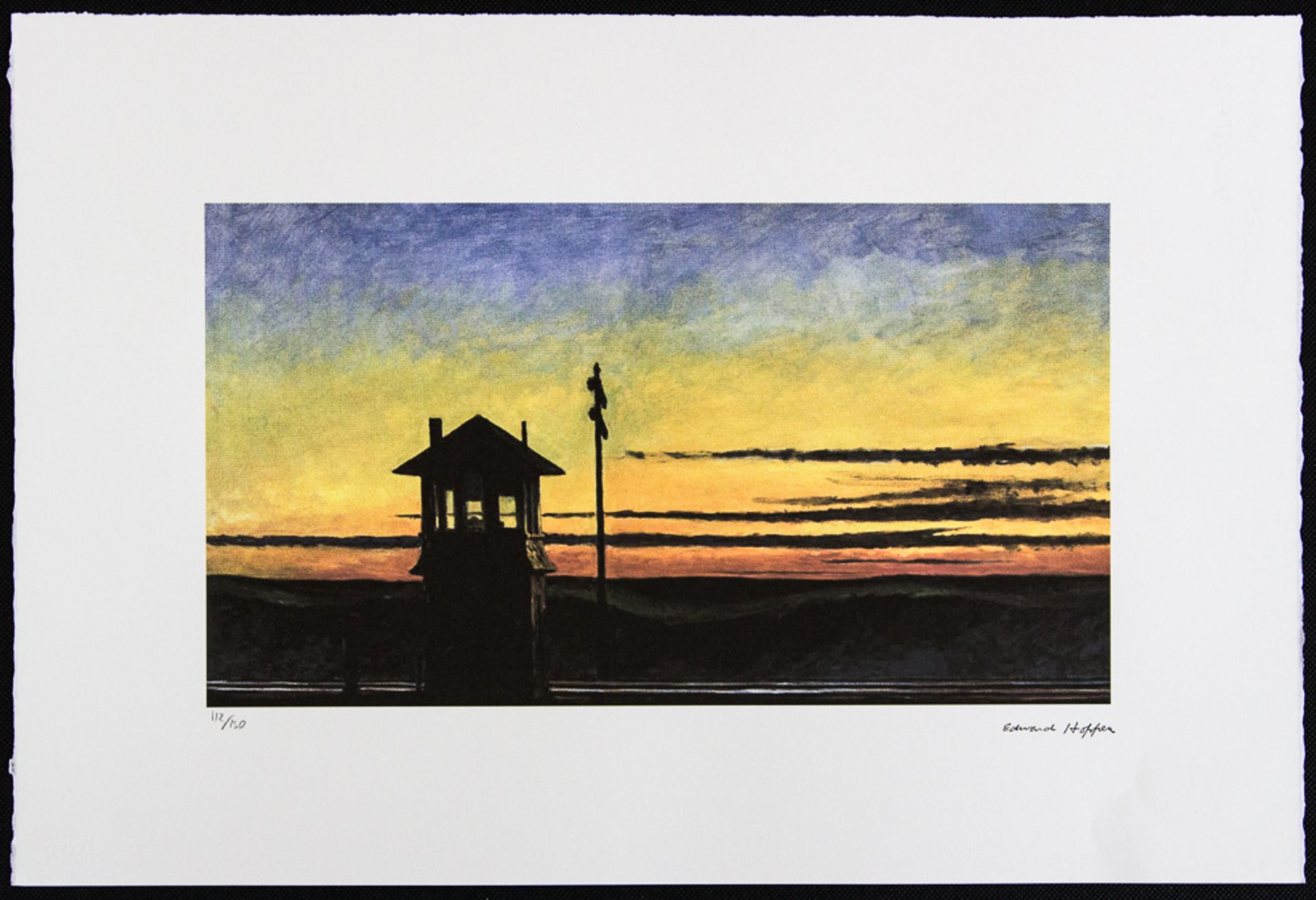 Edward Hopper 'Railroad Sunset' - Image 2 of 5