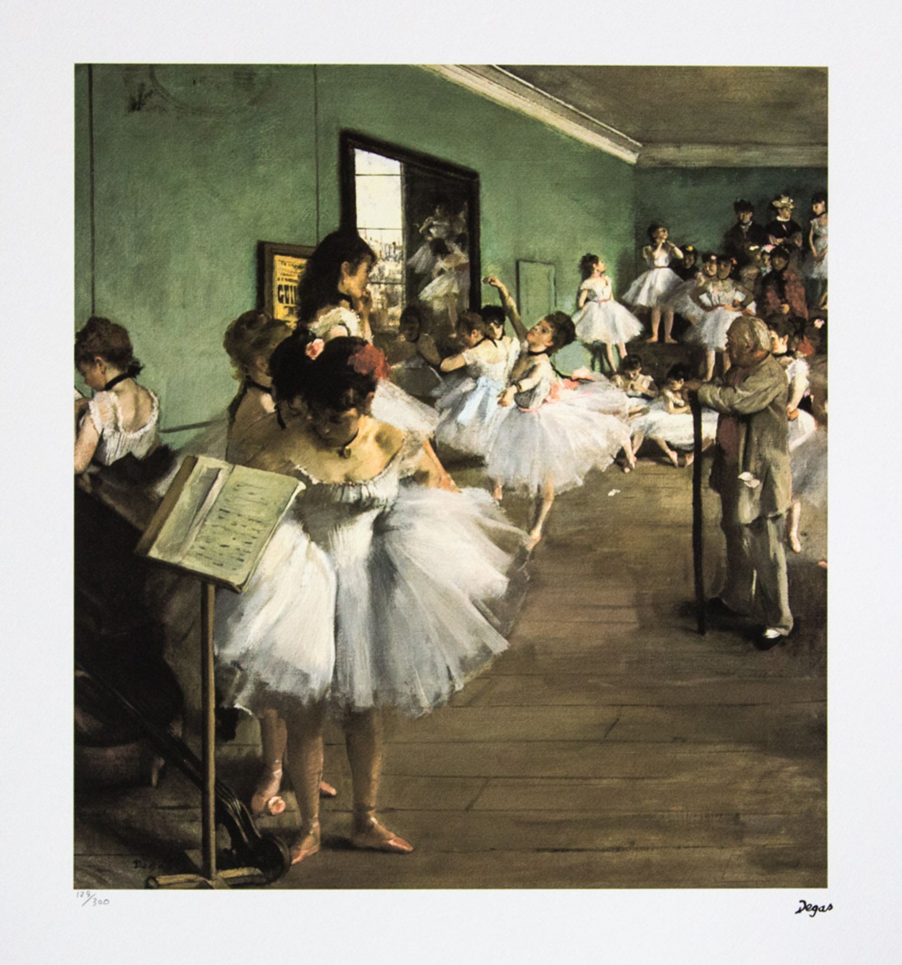 Edgar Degas 'The Dance Class'