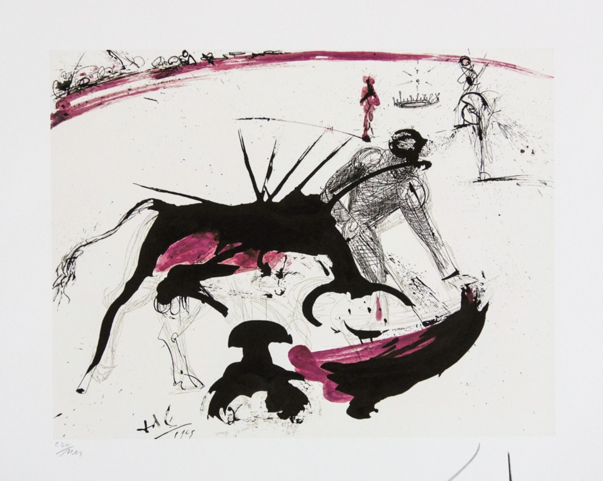 Salvador Dali 'Bullfight'