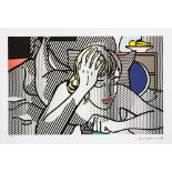 Roy Lichtenstein 'Thinking Nude'