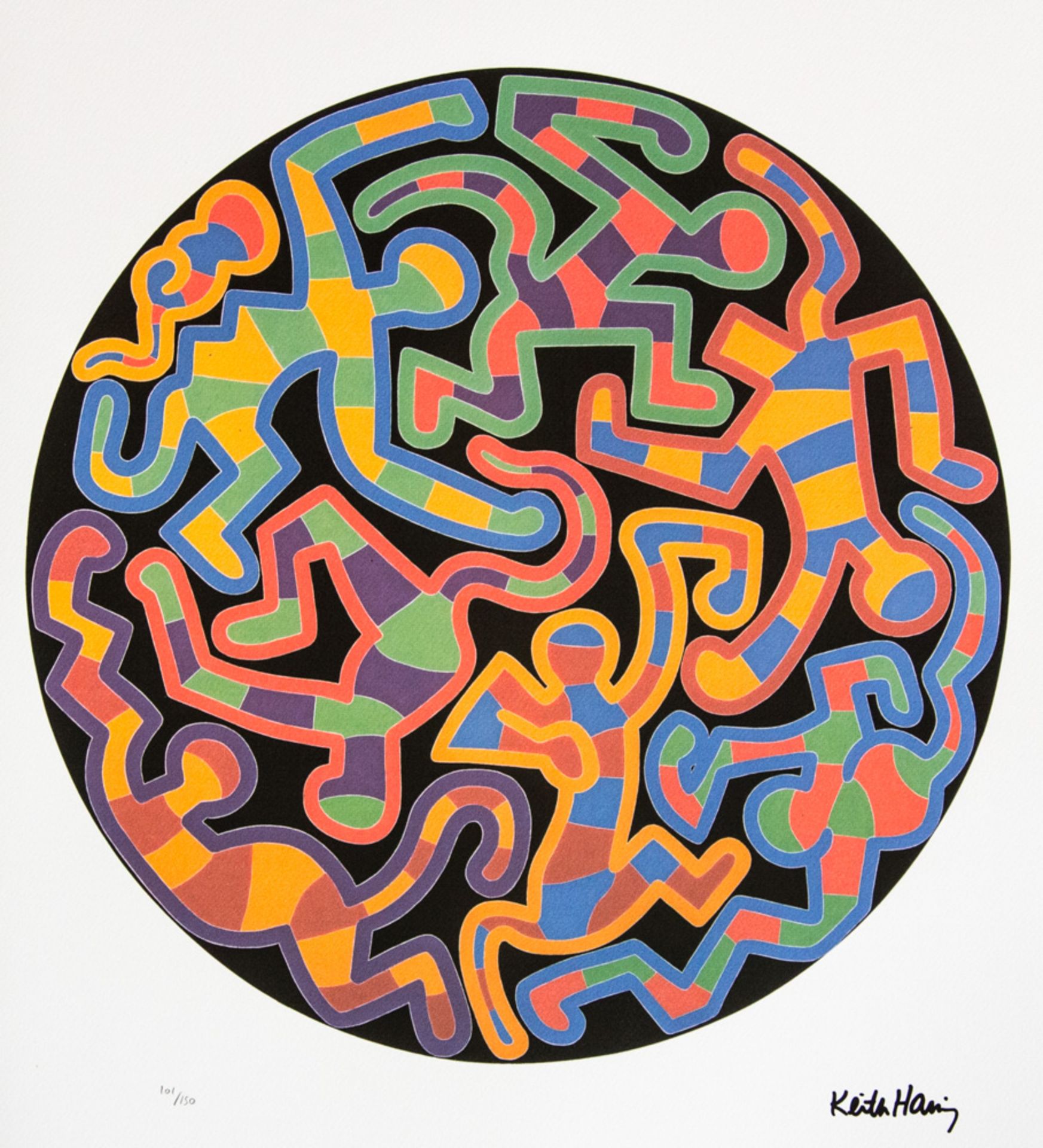 Keith Haring 'Monkey Puzzle'