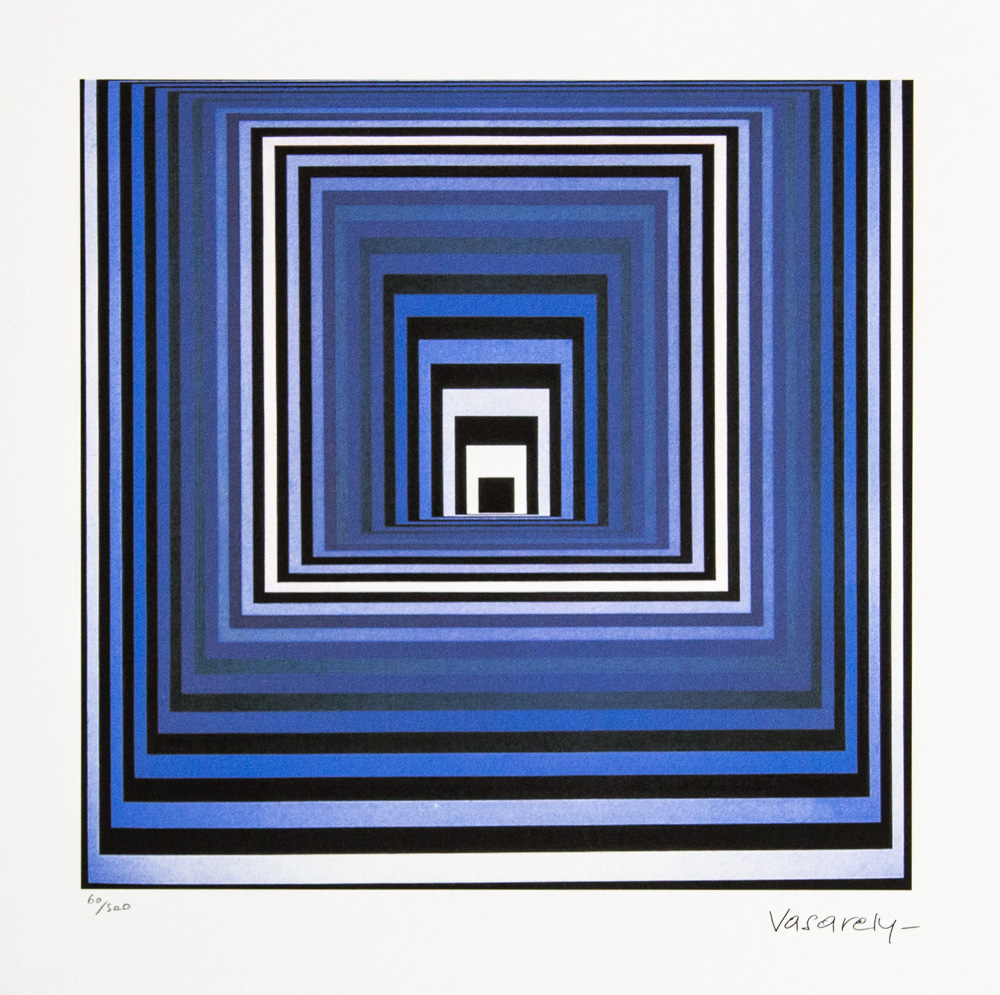 Victor Vasarely 'Vonal Ksz'