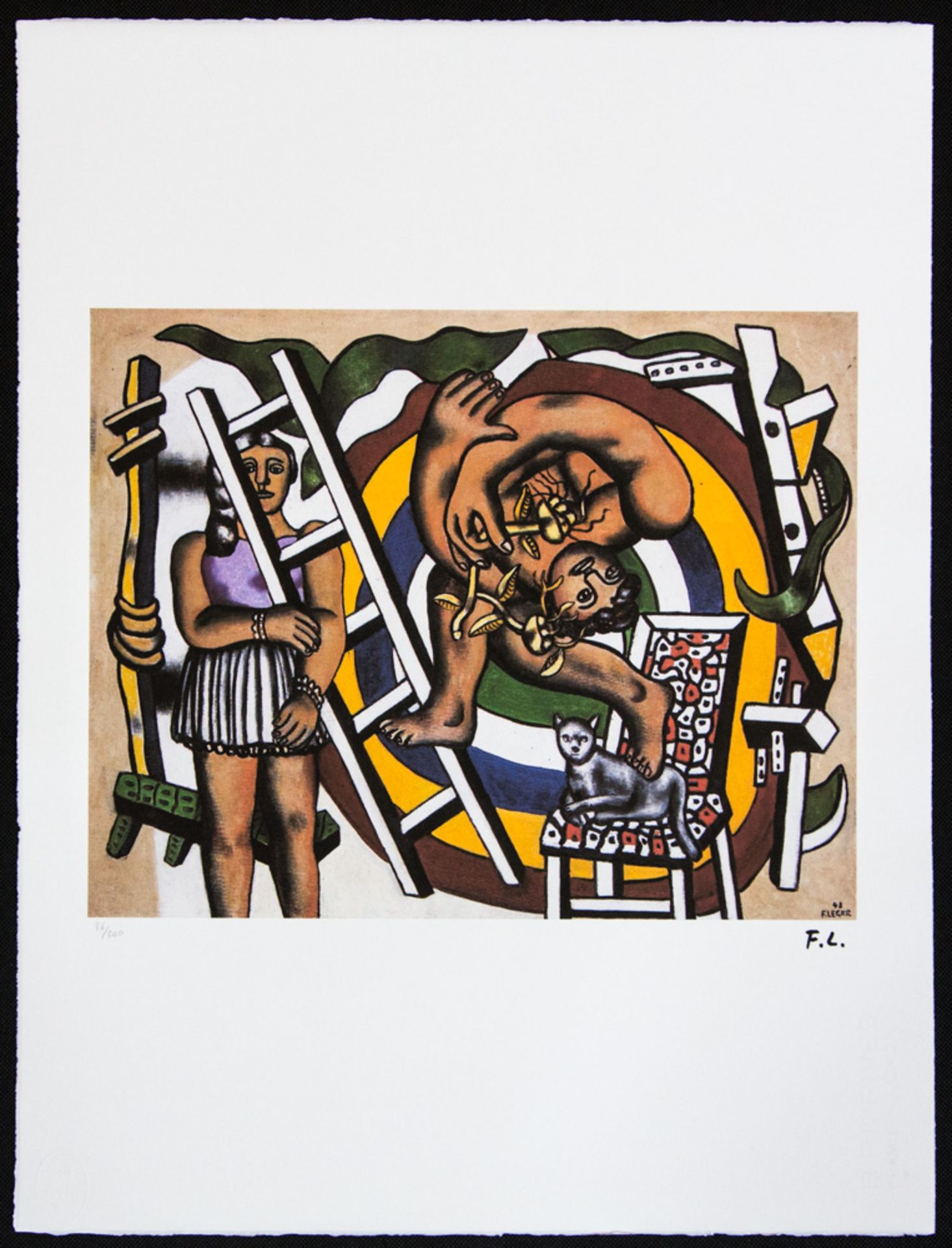Fernand Leger 'The Acrobat And His Partner' - Image 2 of 5