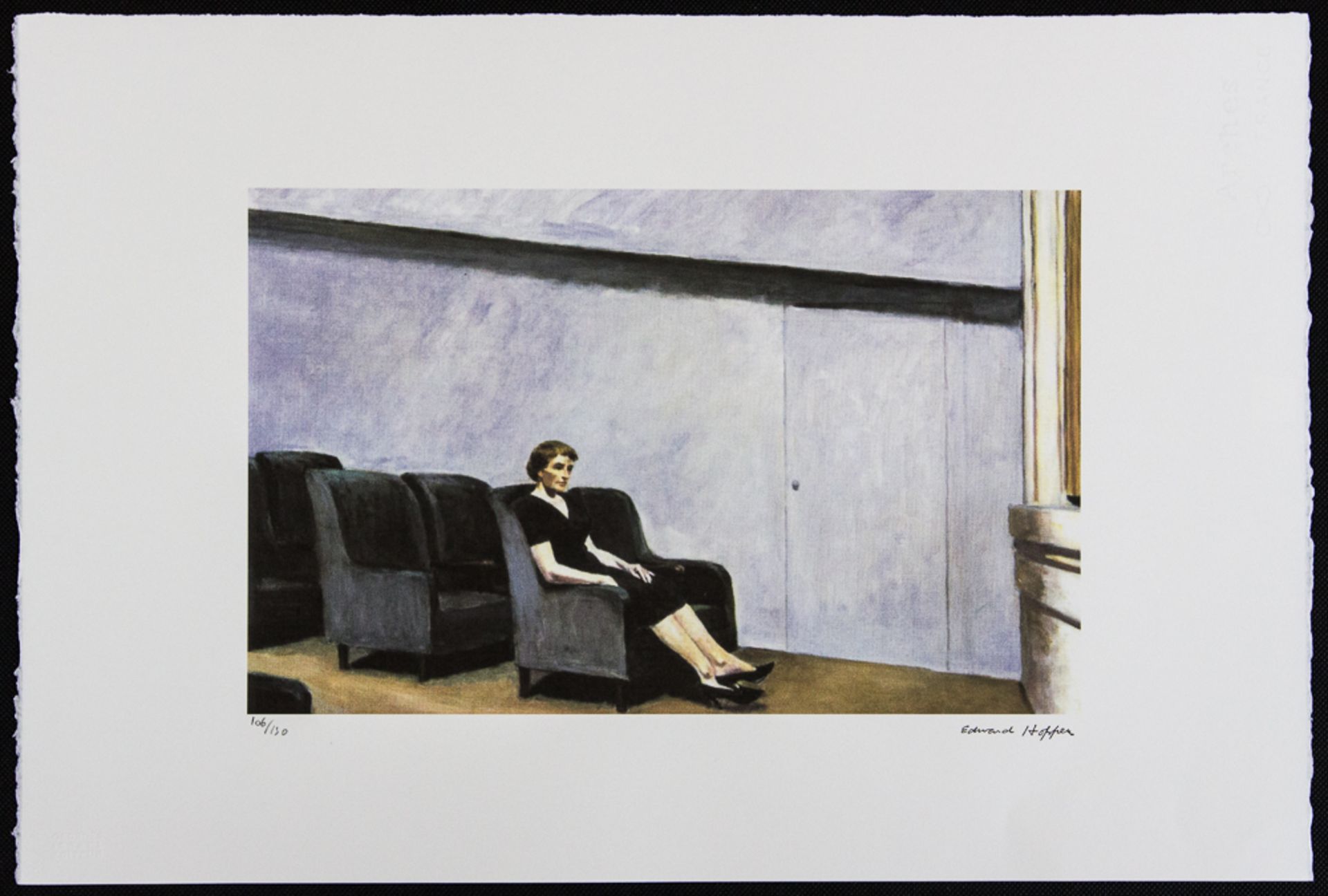 Edward Hopper 'Intermission' - Image 2 of 5