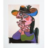 Pablo Picasso 'Woman In a Hat'