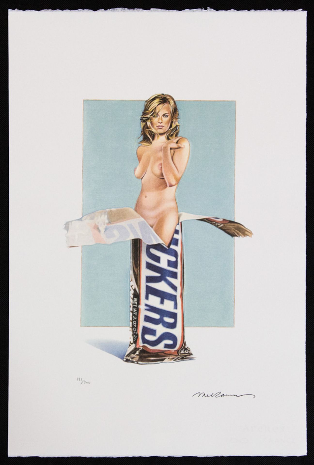 Mel Ramos 'Candy II - Snickers' - Bild 2 aus 6