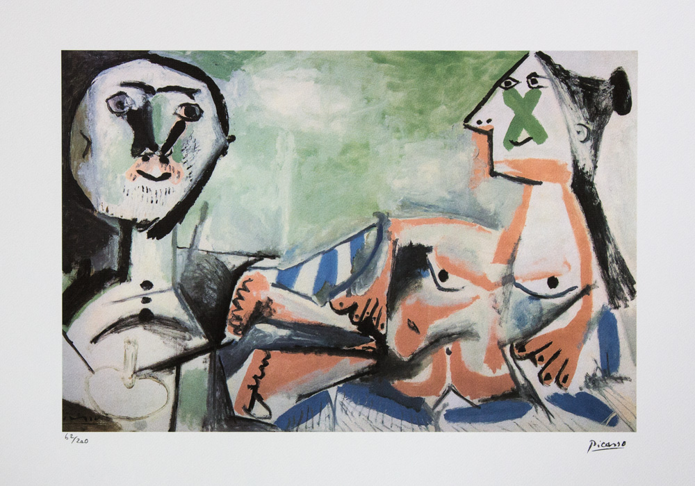 Pablo Picasso 'Nude Couple'