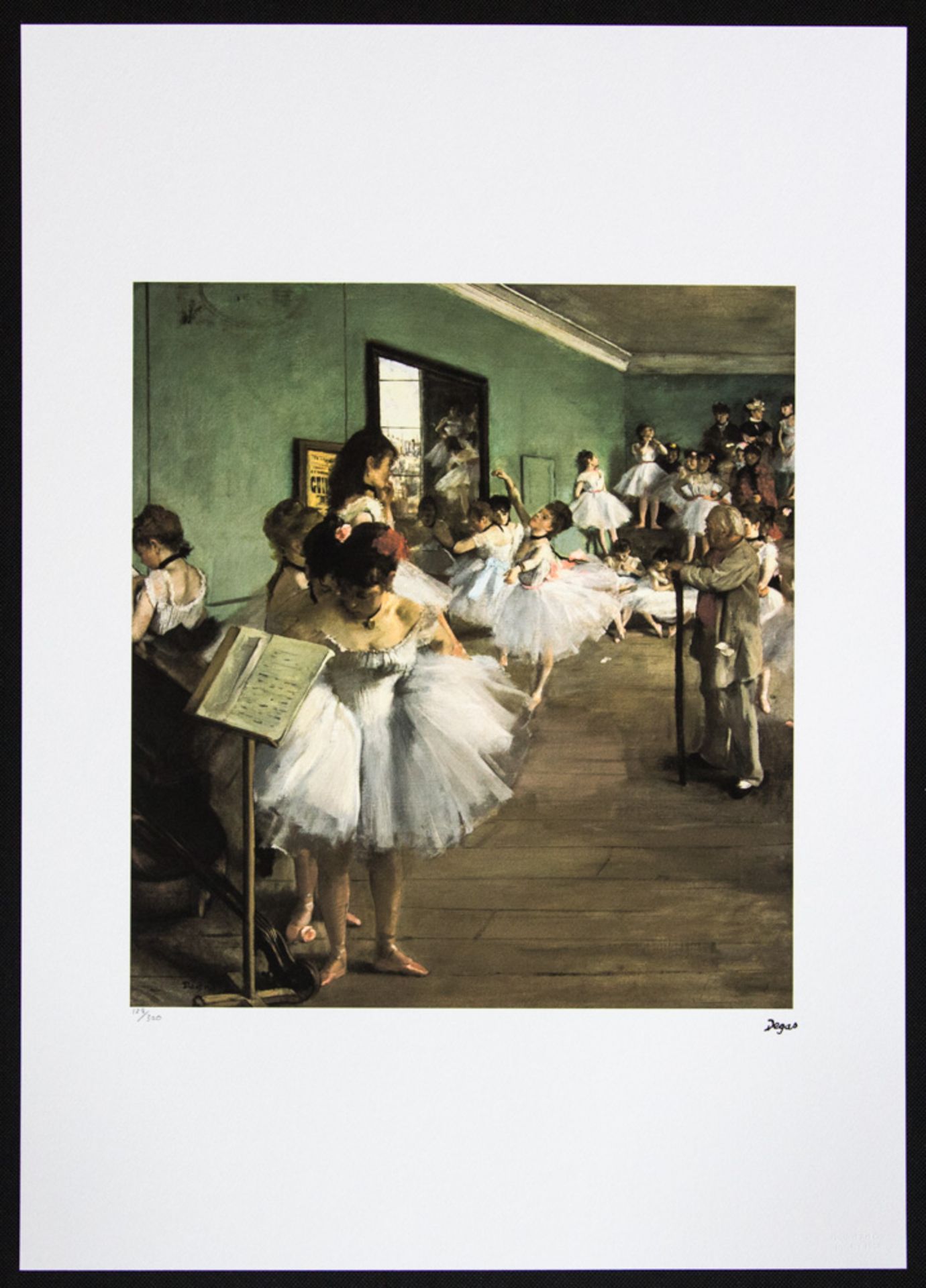 Edgar Degas 'The Dance Class' - Image 2 of 5