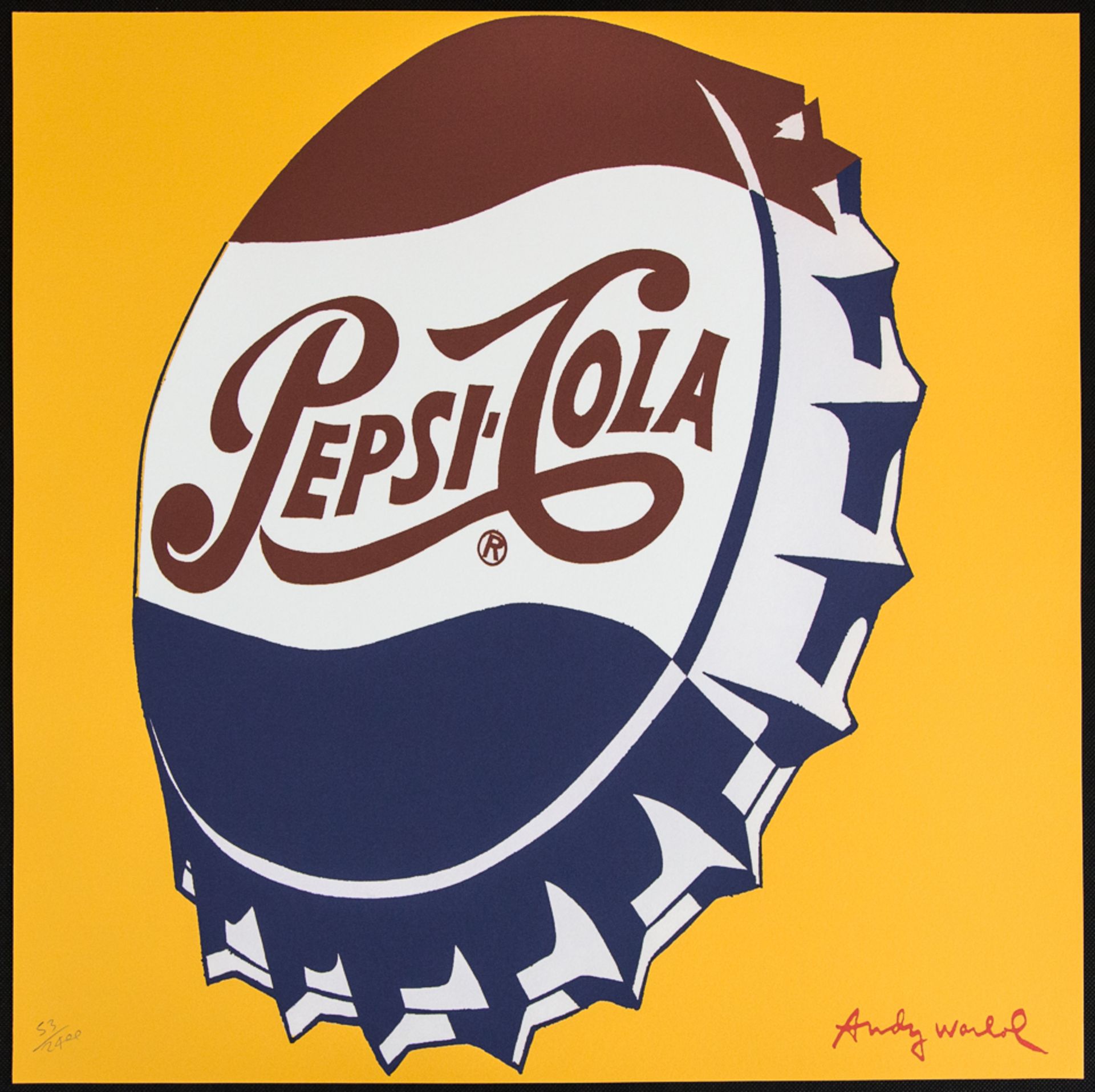 Andy Warhol 'Pepsi - Cola'