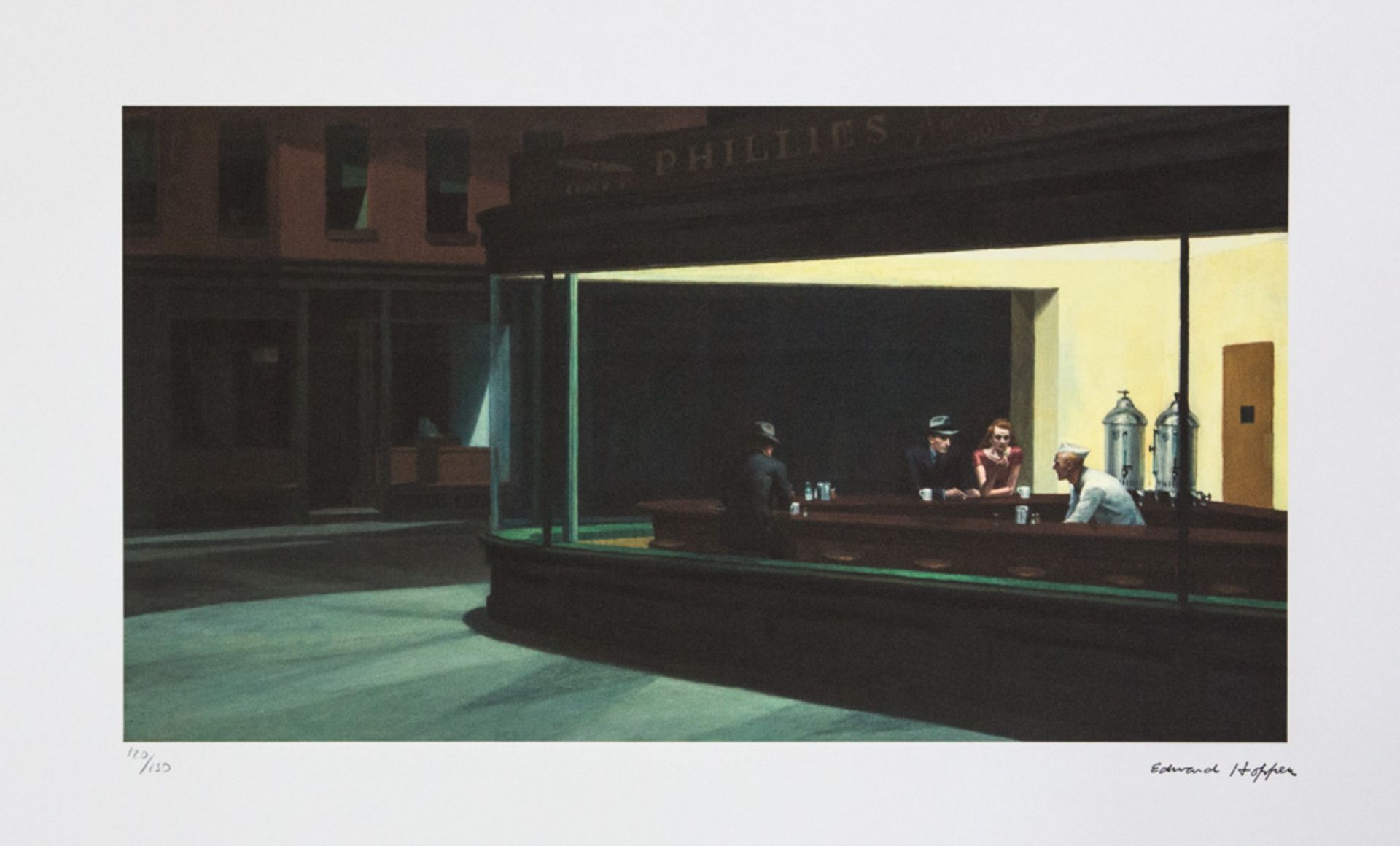 Edward Hopper 'Nighthawks'