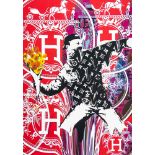 DEATH NYC 'Banksy - Flower Thrower & HERMES Paris'