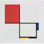 Piet Mondrian 'Composition III with Red, Blue, Yellow and Black'