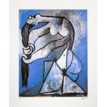 Pablo Picasso 'Nude Wringing Her Hair'