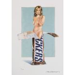 Mel Ramos 'Candy II - Snickers'