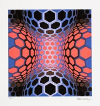 Victor Vasarely 'Lepke Mi'