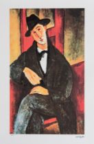 Amadeo Modigliani 'Portrait Mario Varvogli'