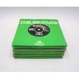 'The Beatles Singles Collection' near complete set of 7" vinyl records - twenty four in total, no