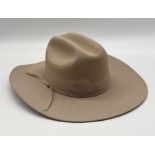 A contemporary Stetson "4 x beaver" felt hat - size 7 3/8