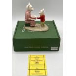 A Beswick 'Happy Birthday Rupert' figure group, No. 224/500, boxed & with original numbered