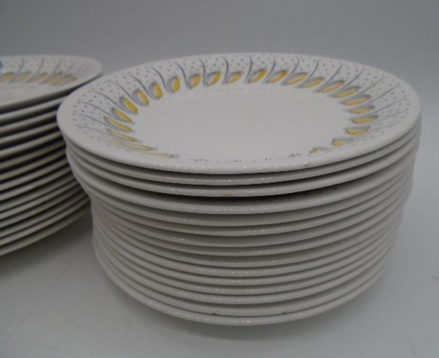 A part dinner service, Ironstone Broadhurst Staffordshire ware, a Katie Winkle design "Petula" - Image 5 of 10