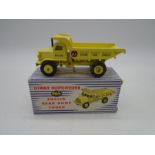 A vintage boxed Dinky Supertoys Euclid Rear Dump Truck die-cast model (No 965)