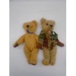 Two vintage teddy bears