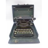 A vintage Corona typewriter