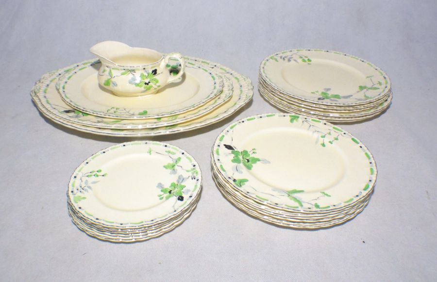 A Grindley 'The Silver Bough' pattern ceramic dinner service.