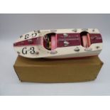 A boxed Ito "Model K" battery operated model boat