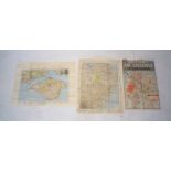 Two military maps - 'Ordnance Survey of England and Wales - Isle OF Wight' and 'Ordnance Survey of