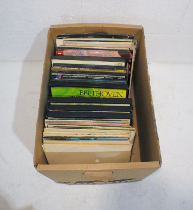 A quantity of vinyl records including Gordon Lightfoot, The Beatles, Chic, Shakatak, Rita