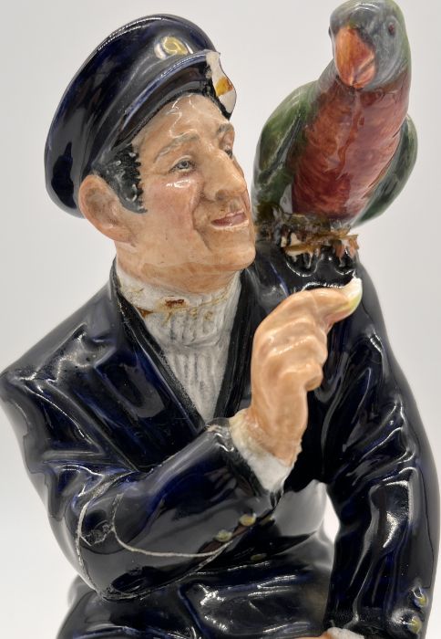 A collection of figurines including Royal Doulton Balloon Boy, Royal Worcester Saturday's Child, - Image 9 of 9