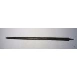 A sword blade, A/F, length 83cm.