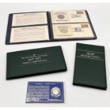 Great Britons Medallic First Day Covers comprising of six silver proof covers along with County