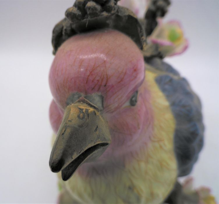 A ceramic teapot in the form of a bird - some repair to beak. - Image 4 of 6