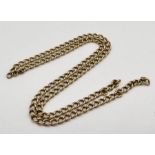 A 9ct gold chain A/F, weight 20g
