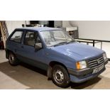 A C registration Vauxhall Nova 1.2 Merit with a genuine 6073 miles on the clock. The car has been in
