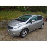 A 2016 Nissan Note 1.2L hatchback. This was purchased from new by the deceased owner and has only