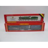 Two boxed Hornby Railways OO gauge locomotives with tender including British Railways 4-6-2 "Lady