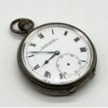 A hallmarked silver Acme Lever, H Samuel, Manchester pocket watch