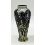 A modern Moorcroft "Ruffled Velvet" vase by Emma Bossons, stamped and marked to base (limited