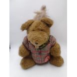 A soft toy Basil Brush hand puppet - approx. height 40cm